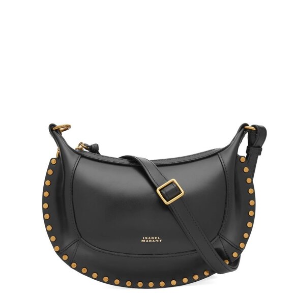 Isabel Marant Sleek Black Crossbody with Gold Details Fashion❤️🎉🎉🎉🎉 - Picture 7 of 8